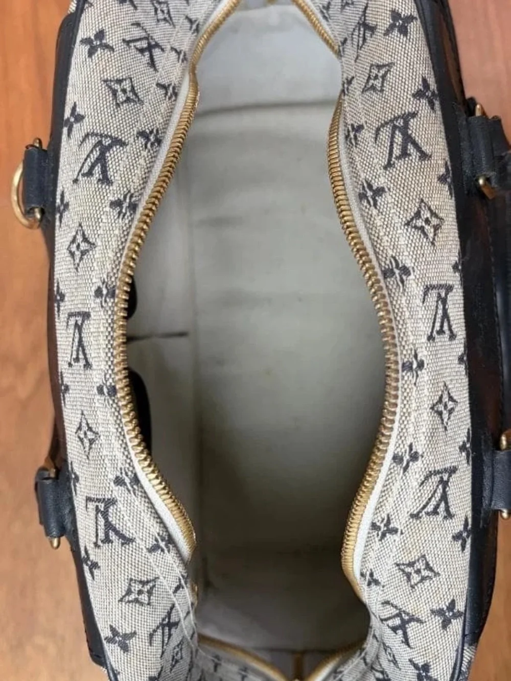 Louis Vuitton Monogram Canvas Travel Bag - Gray & Black